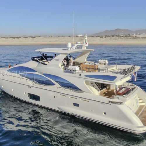 Azimut 95ft Mega Yacht with Jacuzzi exterior
